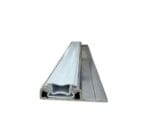 Profil aluminiu simplu + PVC pentru fixare folie sere si solarii
